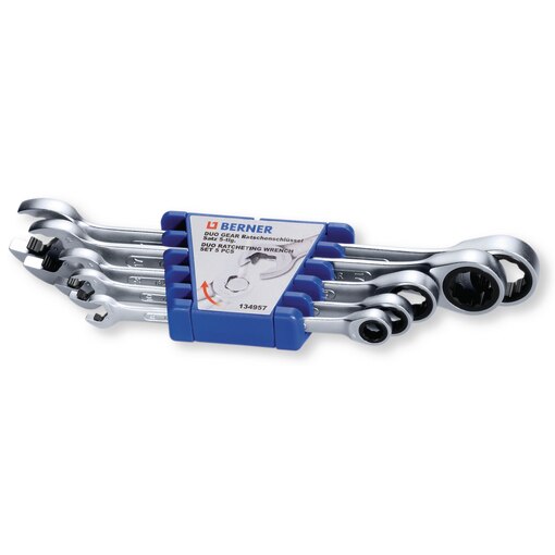 Ringratschenschlüssel Duo Gear
